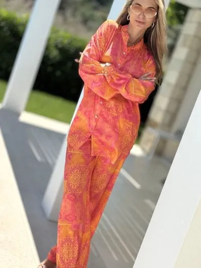 DODATEK PLAŻOWY PAREO&JULIET MAROKO SHIRT LADY KOSZULA