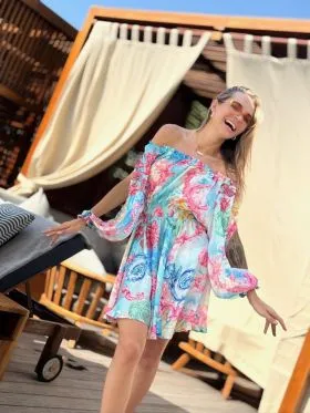 DODATEK PLAŻOWY PAREO&JULIET BARBADOS MARGARITA SHORT SUKIENKA