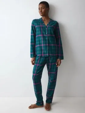 PIŻAMA TRIUMPH BOYFRIEND PW 01 X CHECKS