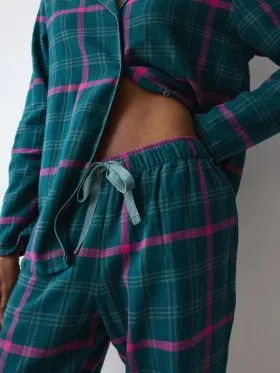PIŻAMA TRIUMPH BOYFRIEND PW 01 X CHECKS