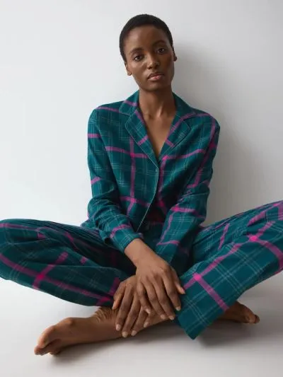 PIŻAMA TRIUMPH BOYFRIEND PW 01 X CHECKS