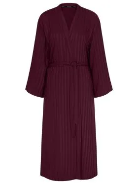 SZLAFROK TRIUMPH AMOURETTE JACQUARD LONG ROBE