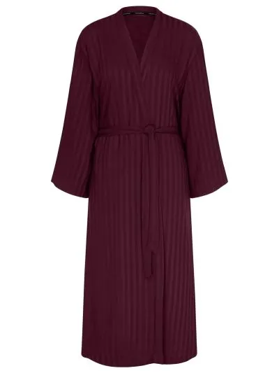 SZLAFROK TRIUMPH AMOURETTE JACQUARD LONG ROBE