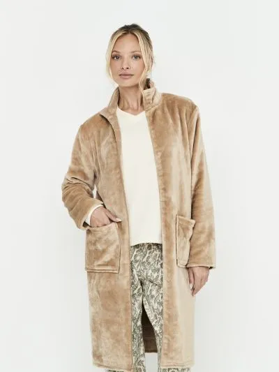 SZLAFROK SELMARK ZIP-UP ROBE PC272