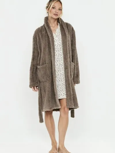 SZLAFROK SELMARK WRAP ROBE PC271