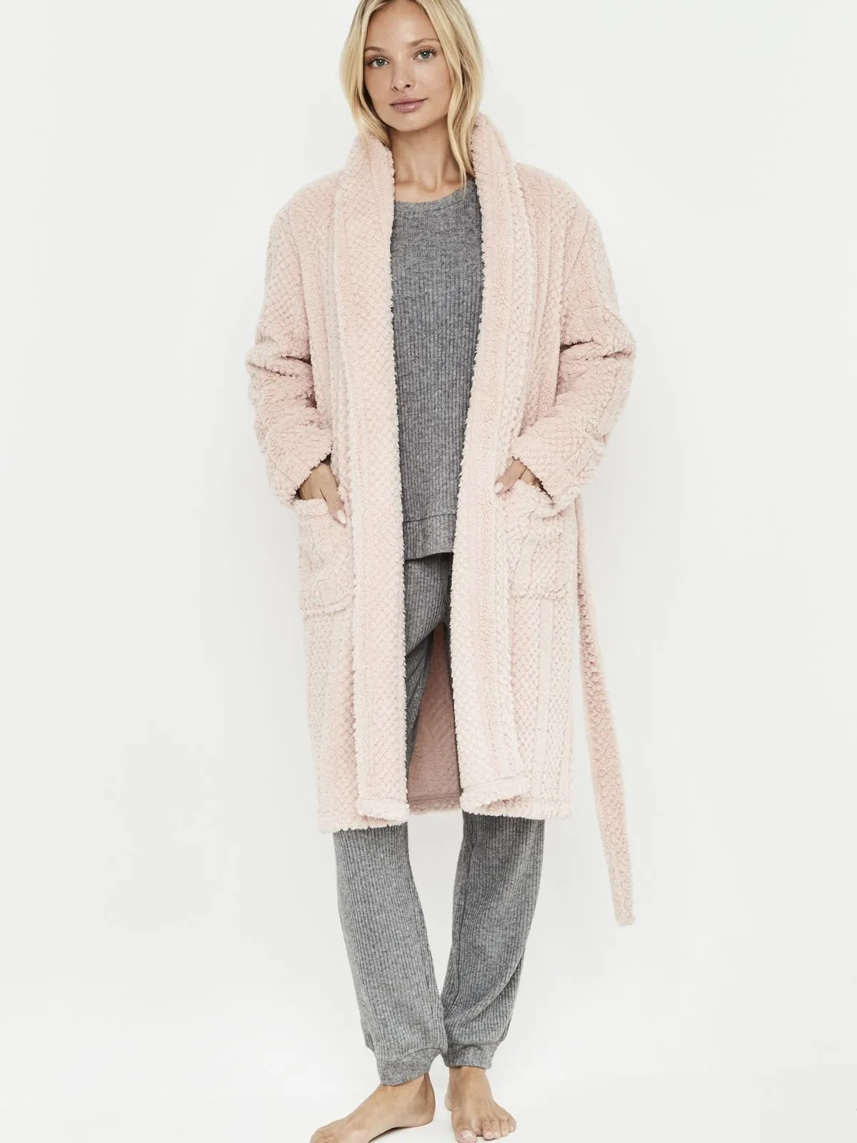 SZLAFROK SELMARK WRAP ROBE PC271