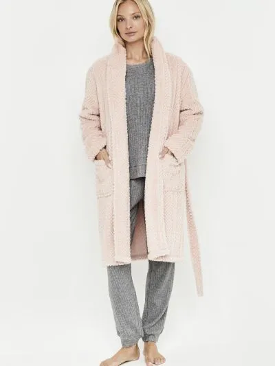 SZLAFROK SELMARK WRAP ROBE PC271